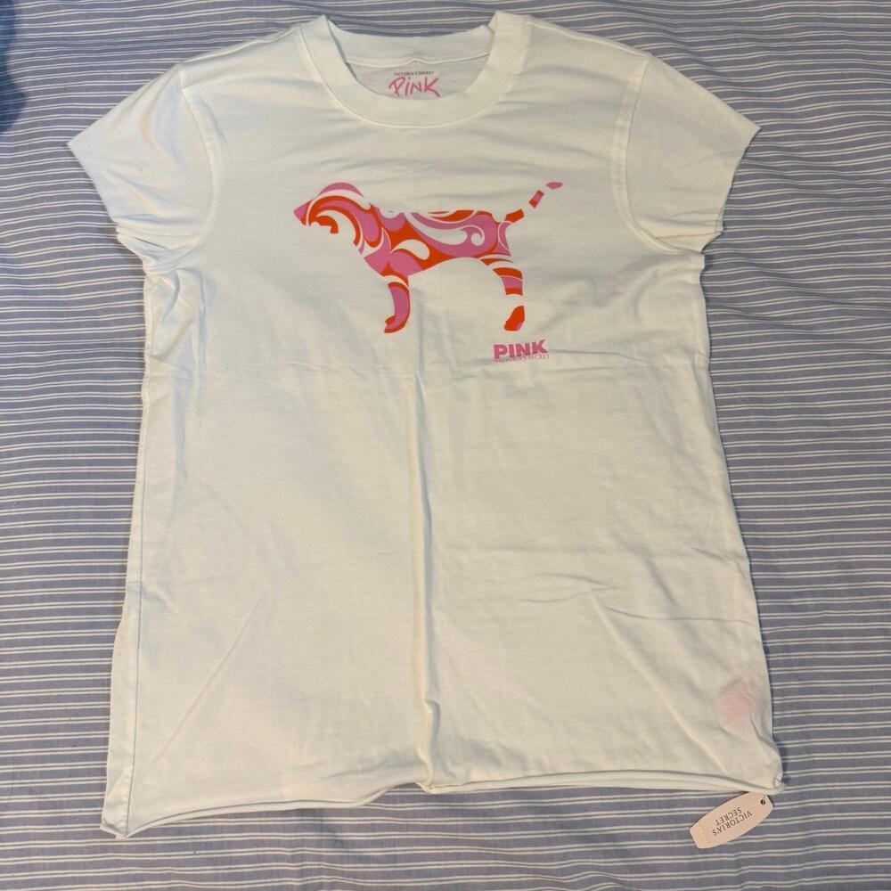 Pink Victoria's Secret Y2K vintage shirt